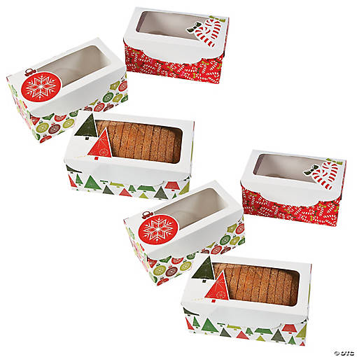 Bulk  60 Pc. Christmas Loaf Boxes