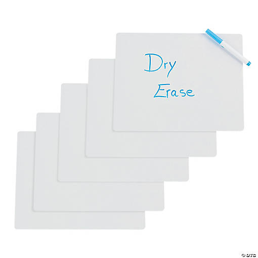 Bulk 60 Pc. Draw &amp; Write Dry Erase Lap Boards