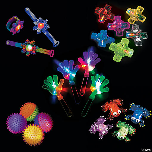 Bulk 60 Pc. Light-Up Toy Everyday Assortment