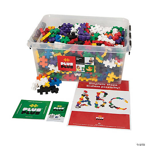 Bulk 600 Pc. Plus-Plus&amp;#174; Construction Set, Big Size