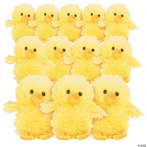 Bulk 72 Pc. Fuzzy Stuffed Chicks