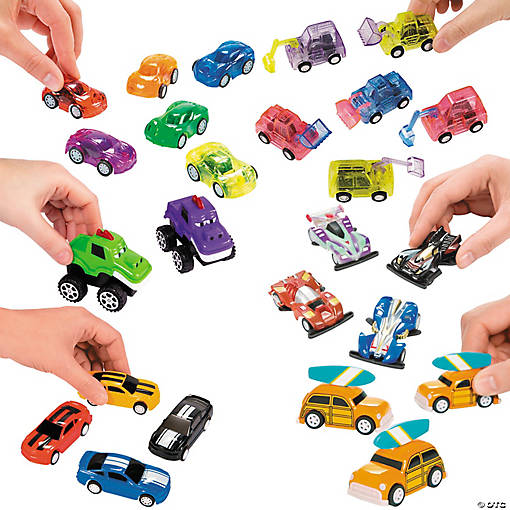 Bulk 72 Pc. Mini Pull-Back Vehicle Assortment