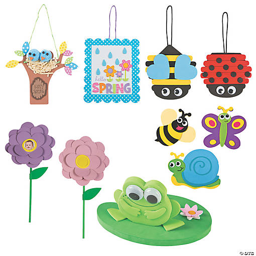 Bulk 72 Pc. Spring Craft Kit Assortment