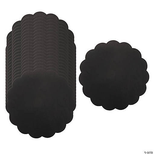 Bulk 96 Pc. Medium Chalkboard Serving Paper Liners