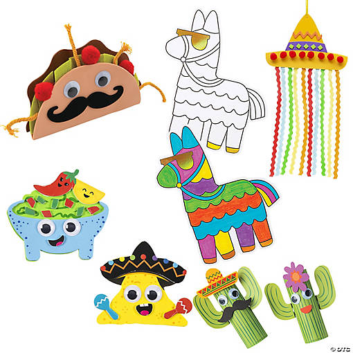 Bulk Fiesta Craft Kit - Makes 60
