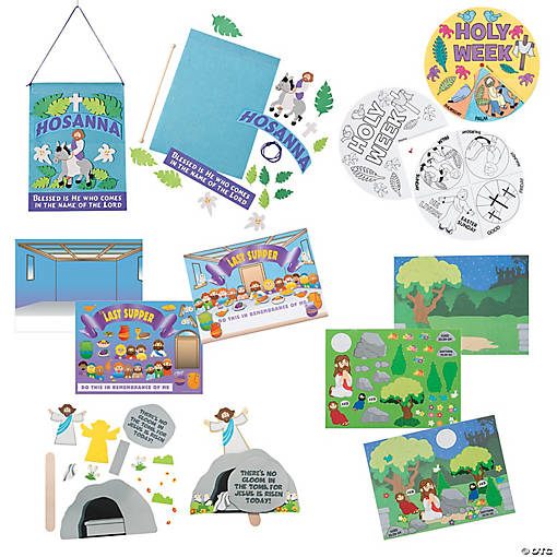 Bulk Holy Week Craft Pack Assortment - Makes 60