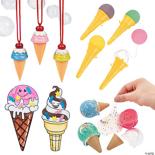 Bulk Ice Cream Fun Kit - 48 Pc.