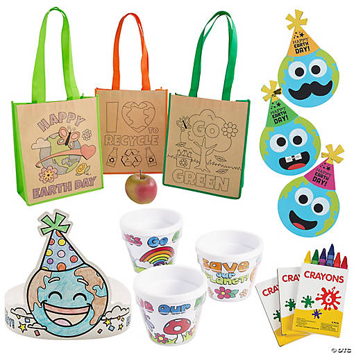 Bulk Makes 48 Earth Day Craft Kit Assortment