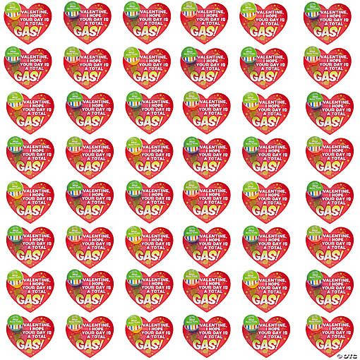 Bulk Mini Putty Assortment Valentine Exchanges with Card for 48