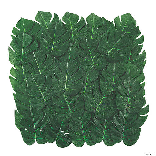 Bulk Tropical Leaves - 96 Pc.