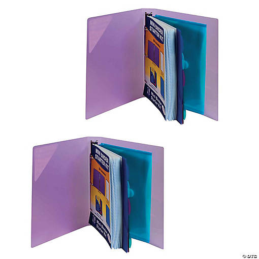 C-Line Mini Binder Starter Kit, Assorted, Pack of 2