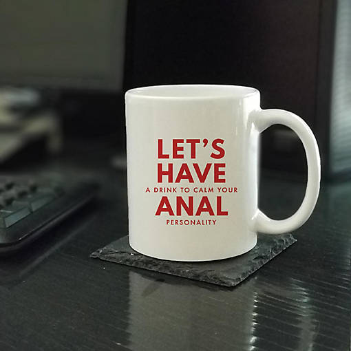 Calm Your Anal Personality ceramic mug