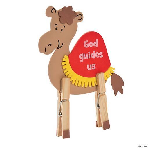 Camel Clothespin Craft Kit - Makes 12