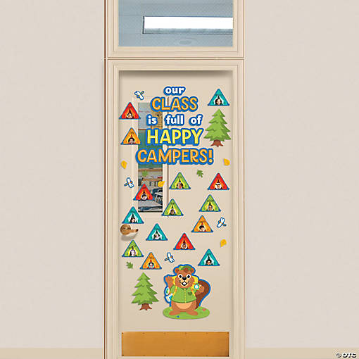 Camp Theme Classroom Door Decorating Kit - 55 Pc.