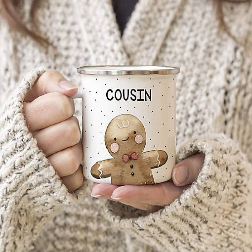 Campfire Mug Gingerbread Boy, Cousin