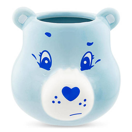 Care Bears Grumpy Bear Sculpted Ceramic Mini Mug  Holds 3 Ounces