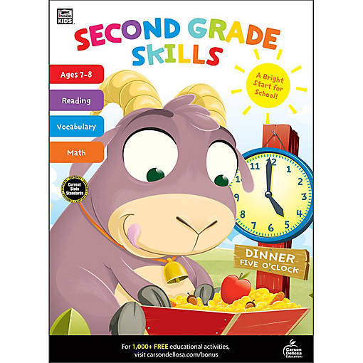 Carson Dellosa Education Second Grade Skills Workbook