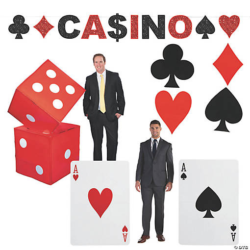 Casino Decorating Kit - 9 Pc.