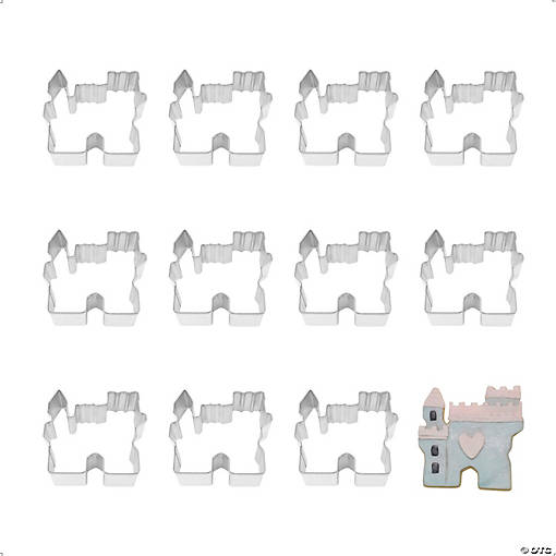 Castle 3" Cookie Cutters