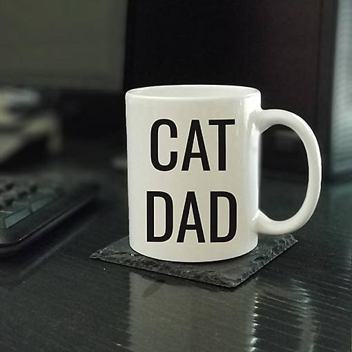 Cat Dad Ceramic Mug
