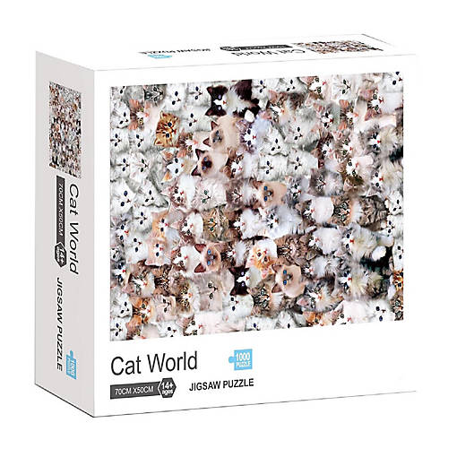 Cat World 1000 Piece Jigsaw Puzzle