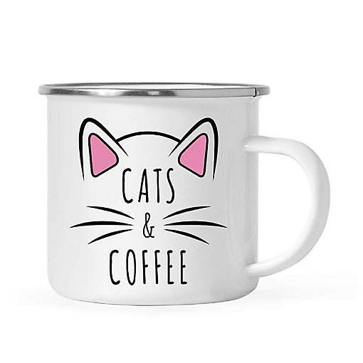 Cats &amp; Coffee 11oz Campfire Mug