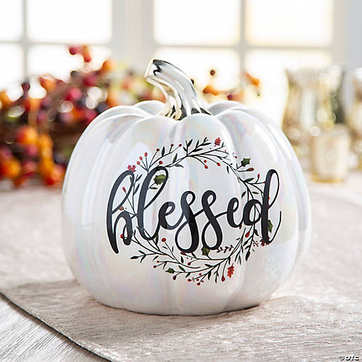 Ceramic Blessed Pumpkin