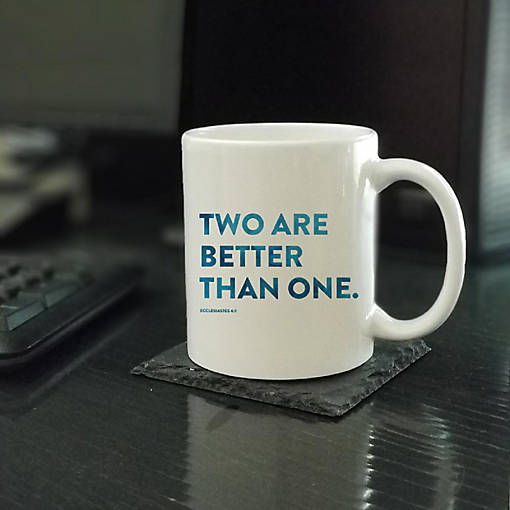 Ceramic Mug Bible Verse Eccl 4:9