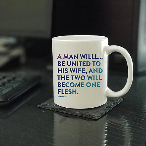 Ceramic Mug Bible Verse Eph 5:23