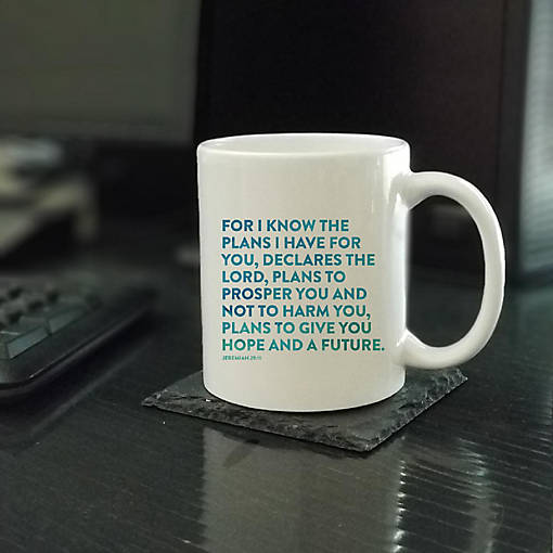 Ceramic Mug Bible Verse Jer 29:11
