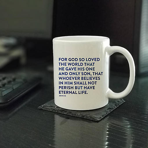 Ceramic Mug Bible Verse John 3:16