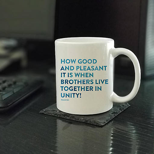 Ceramic Mug Bible Verse Ps 133:1
