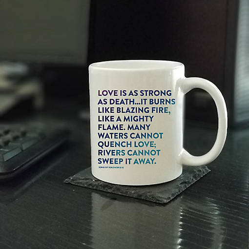 Ceramic Mug Bible Verse Song 8:16