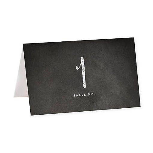 Chalkboard Table Numbers 1-20 Tent