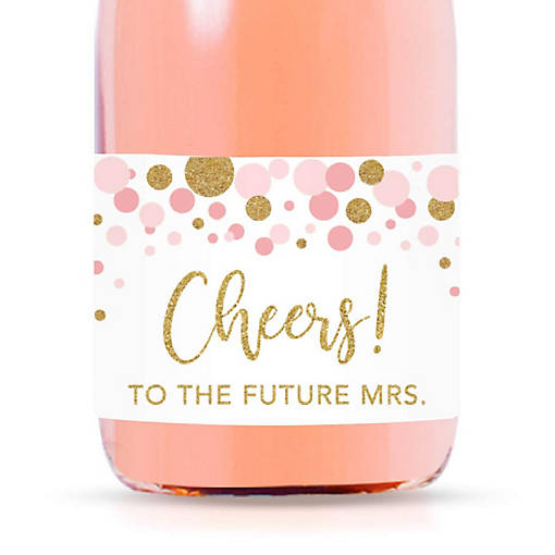 Cheers Future Mrs Pink Confetti