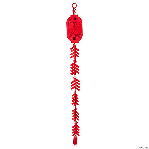 Chinese New Year Firecracker Felt String Lantern