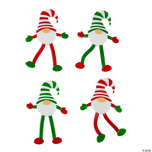 Christmas Gnome Bendables - 24 Pc.