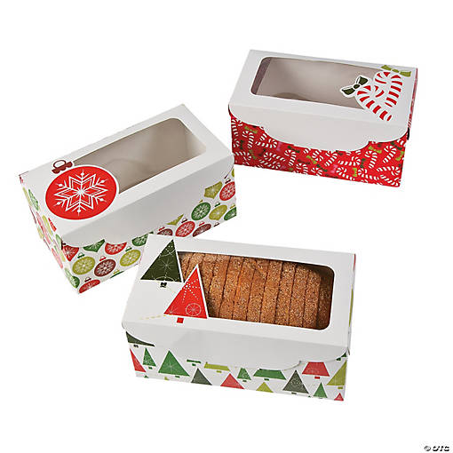 Christmas Loaf Boxes - 12 Pc.