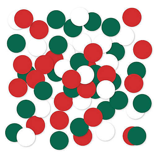 Christmas Red White Emerald, 180-Pack