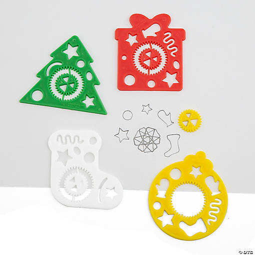 Christmas Stencils - 24 Pc.