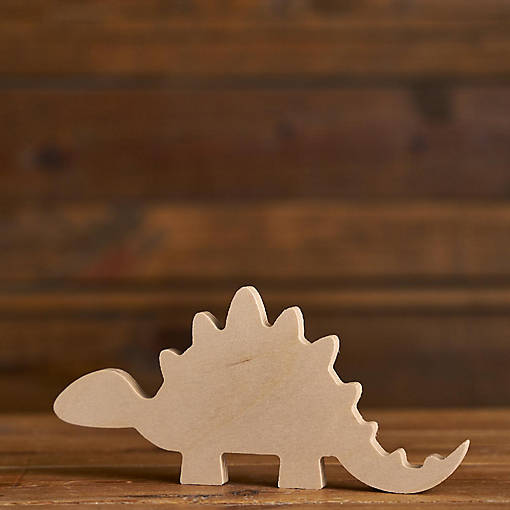 Chunky Shape -  Dinosaur (Stegosaurus) 4pc