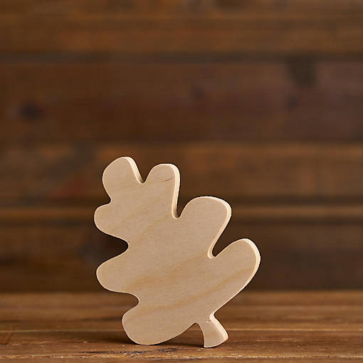 Chunky Shape - Oak Leaf 4pc