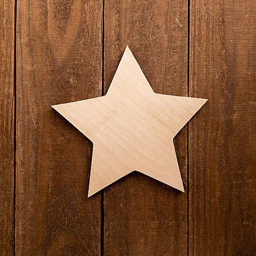 Chunky Shape -  Star 4pc