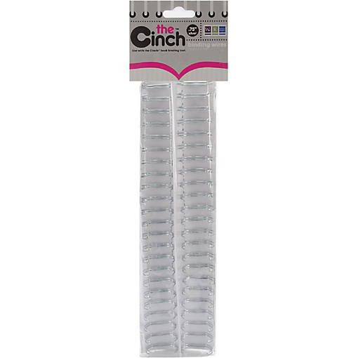 Cinch Wires .75" 2/Pkg-Silver