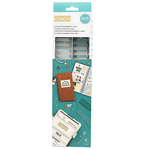 Cinch Wires 1" 4/Pkg-Blues