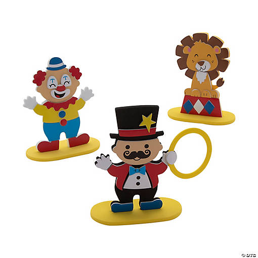 Circus Character Craft Kit &amp;#8211; Makes 12