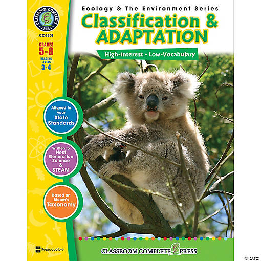 Classroom Complete Press Classification Adaptation Resource Book, Grades 5-8