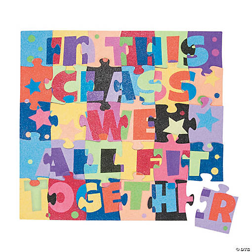 Classroom Sand Art Puzzle Project