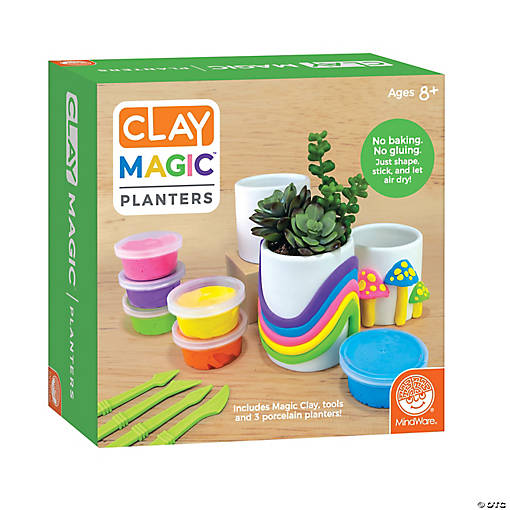 Clay Magic Planters Craft Kit