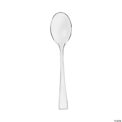 Clear Mini Plastic Disposable Tasting Spoons (960 Spoons)